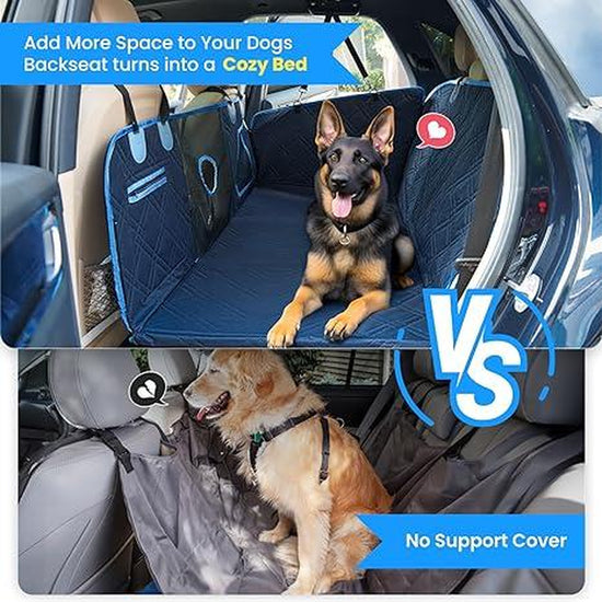 Dog Seat Cover with Hard Bottom for Car